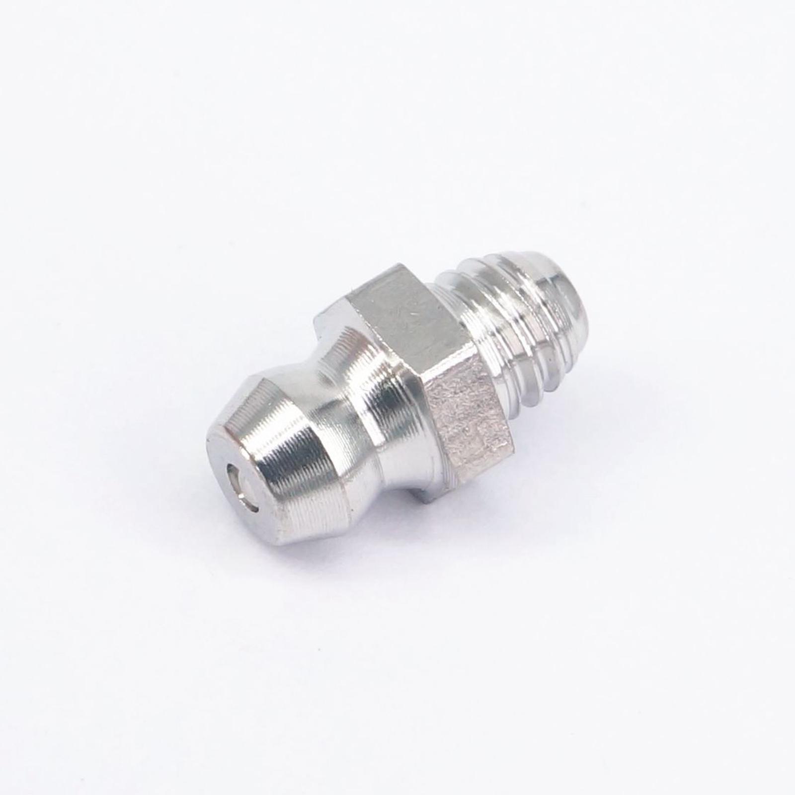 Boquilla de aceite para pistola de engrase, boquilla de engrase recta galvanizada de alta calidad, 1/8 BSP